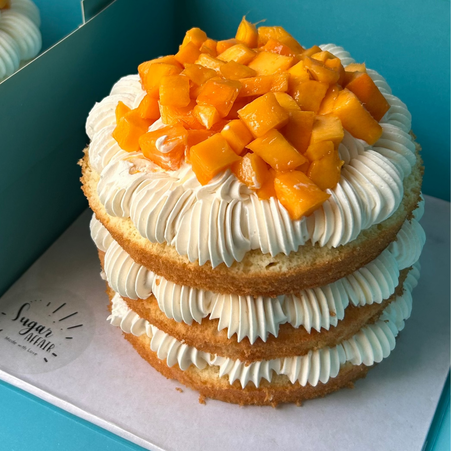 Mango Cloud Cake