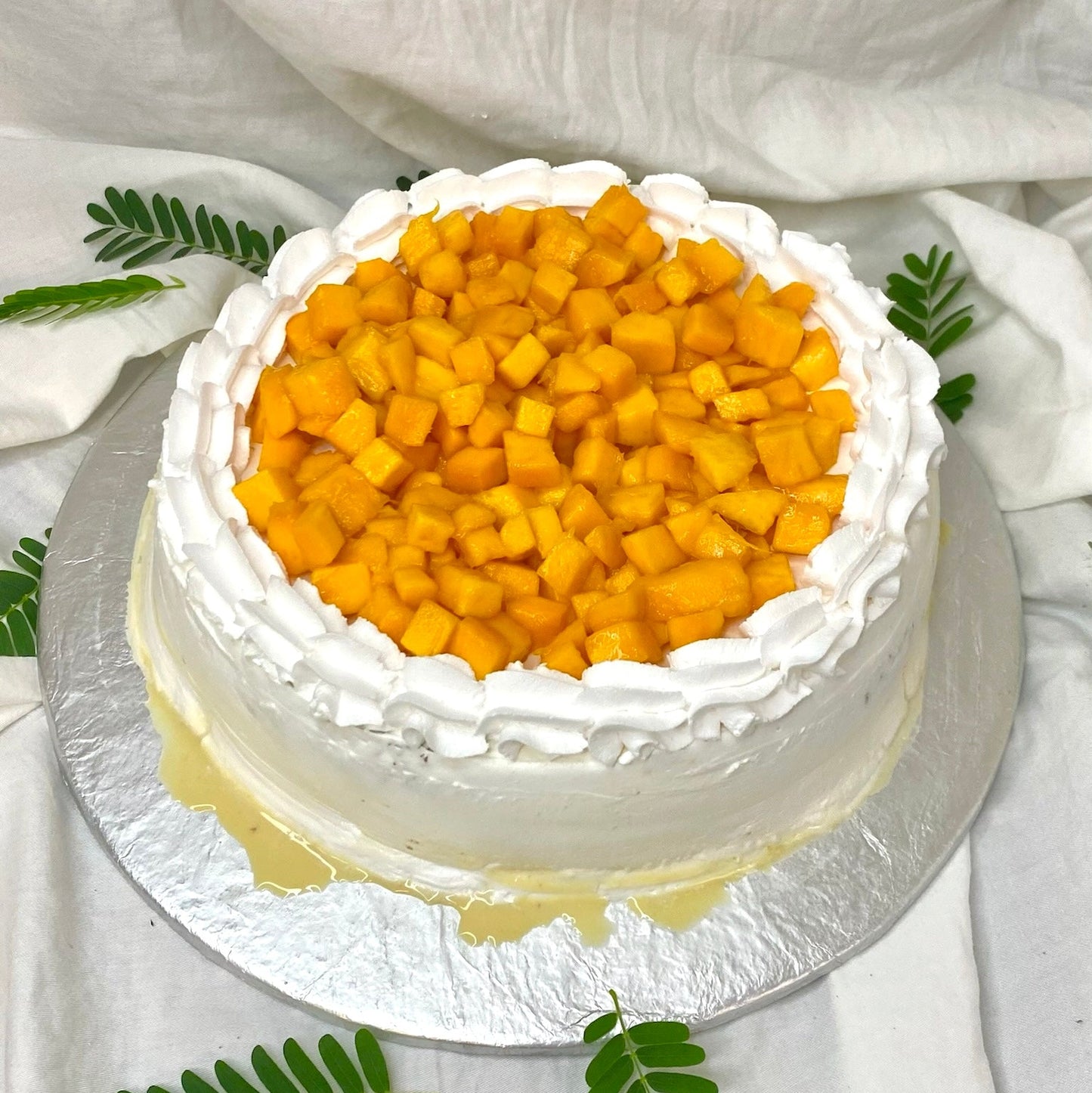 Mango Three Milk Cake