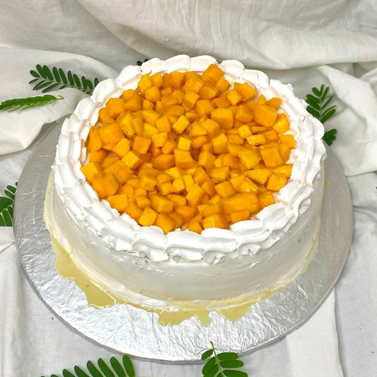 Mango Three Milk Cake